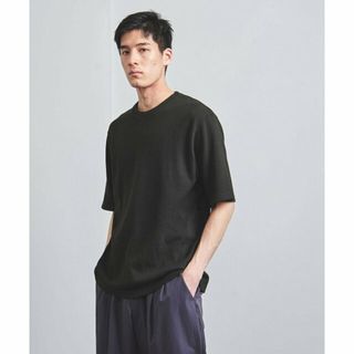 ユナイテッドアローズ(UNITED ARROWS)の【BLACK】サーマル クルーネック Tシャツ(Tシャツ/カットソー(半袖/袖なし))