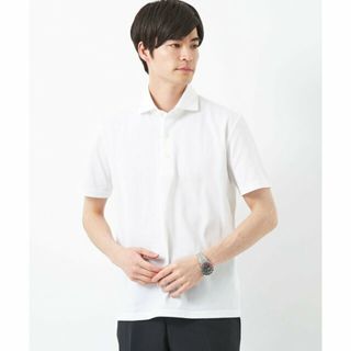 ユナイテッドアローズグリーンレーベルリラクシング(UNITED ARROWS green label relaxing)の【WHITE】<gim>アメリカンシーアイランドコットン ポロシャツ -吸水速乾-(その他)