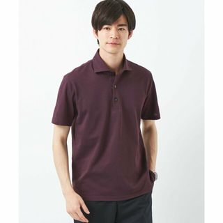 ユナイテッドアローズグリーンレーベルリラクシング(UNITED ARROWS green label relaxing)の【WINE】<gim>アメリカンシーアイランドコットン ポロシャツ -吸水速乾-(その他)