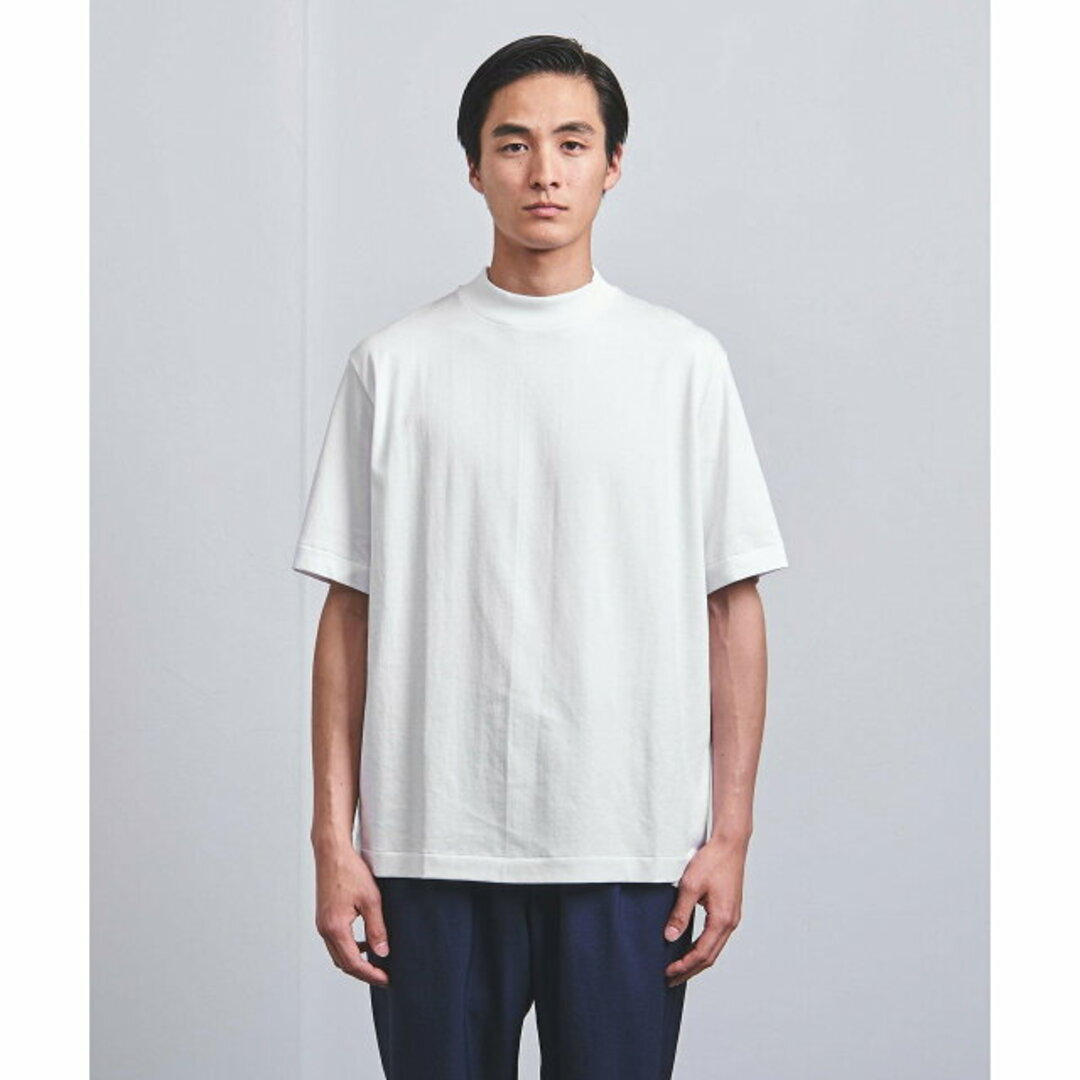 UNITED ARROWS(ユナイテッドアローズ)の【WHITE】【S】サイドシームレス モックネック Tシャツ その他のその他(その他)の商品写真