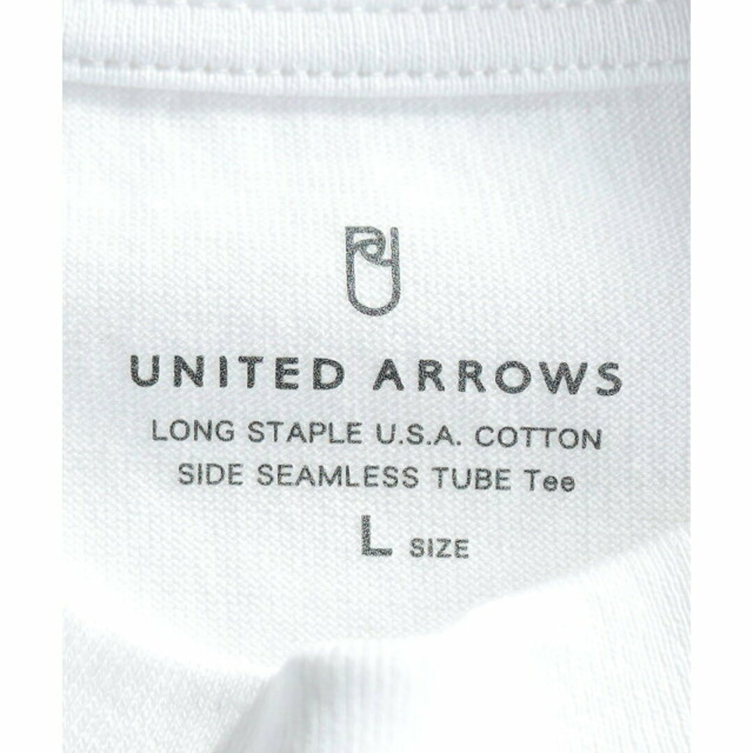 UNITED ARROWS(ユナイテッドアローズ)の【WHITE】【XL】サイドシームレス モックネック Tシャツ その他のその他(その他)の商品写真