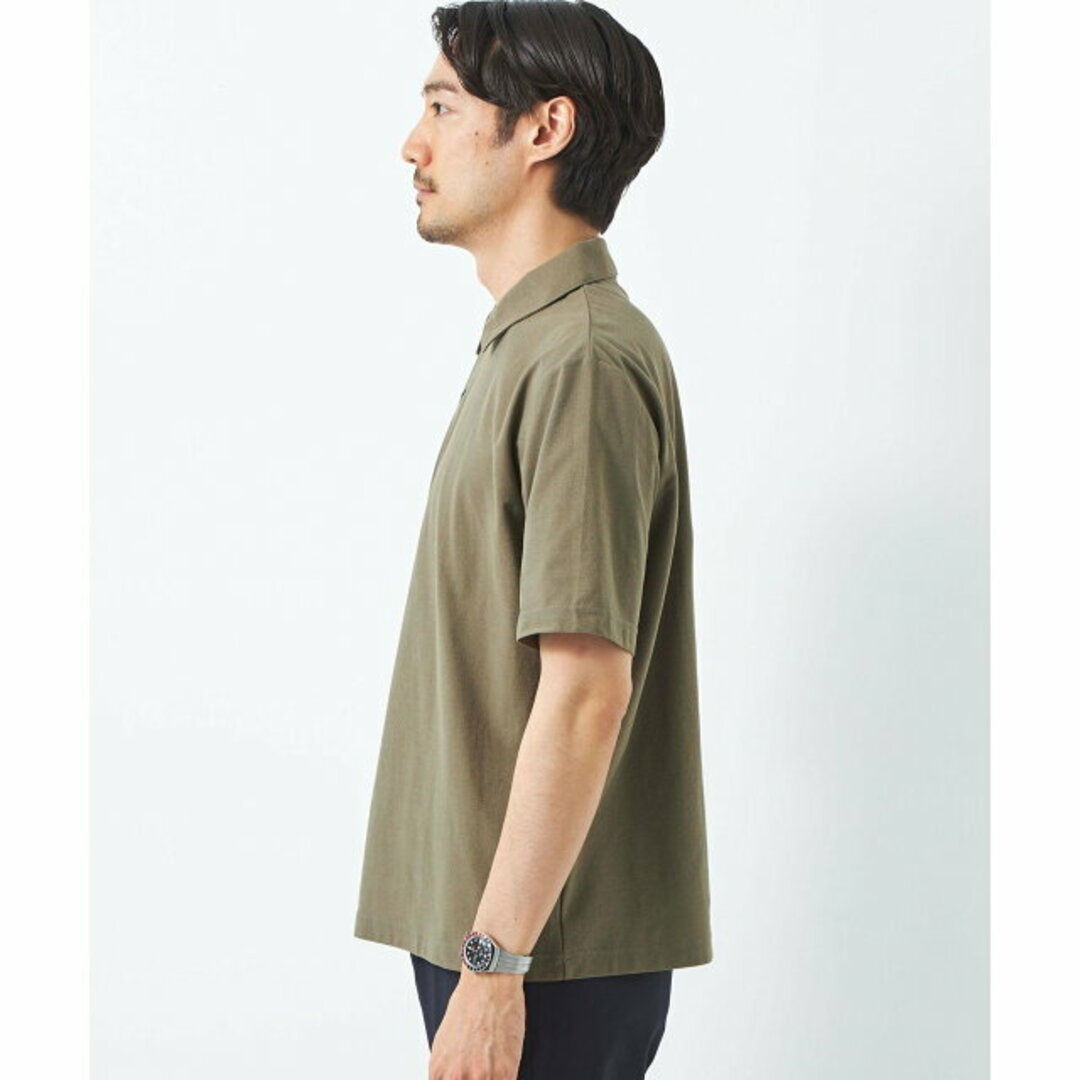 UNITED ARROWS green label relaxing(ユナイテッドアローズグリーンレーベルリラクシング)の【OLIVE】【M】<gim>アムンゼン ポロシャツ メンズのトップス(ポロシャツ)の商品写真