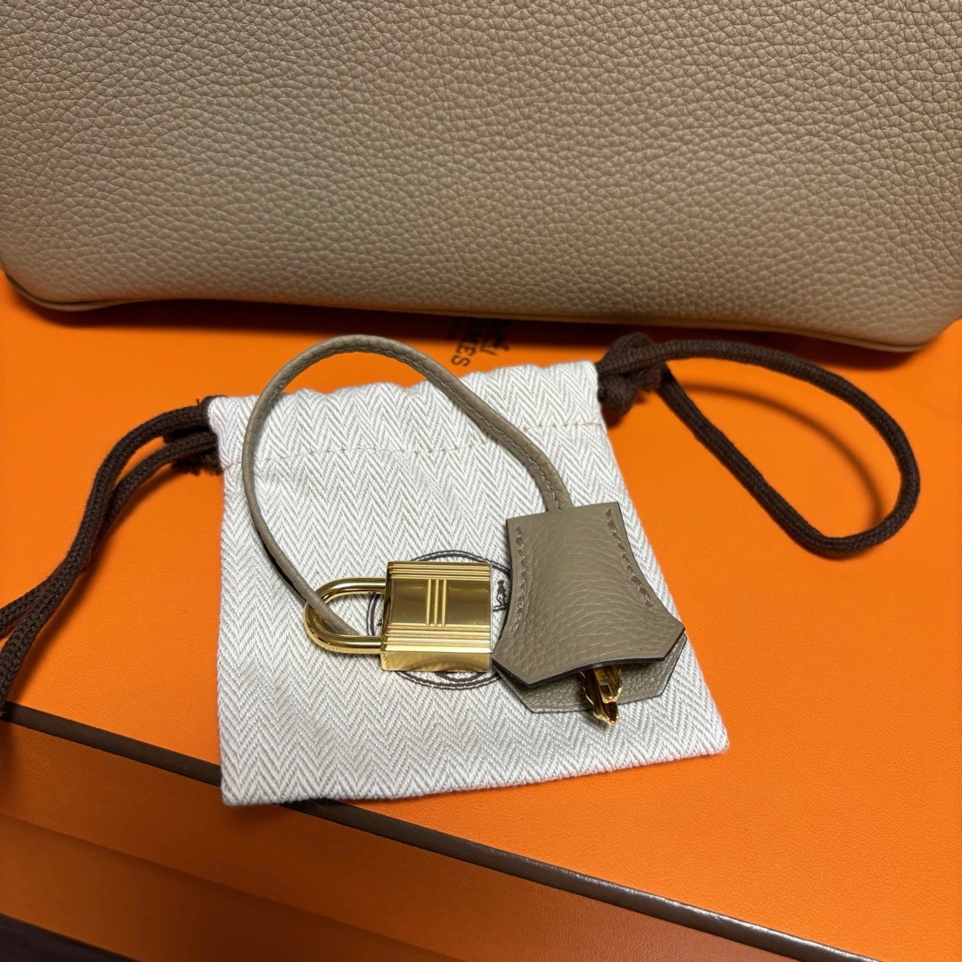 Hermes(エルメス)のHERMES バーキン25 ベージュマルファ レディースのバッグ(ハンドバッグ)の商品写真