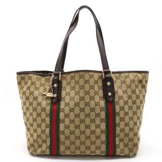 グッチ(Gucci)のグッチ GGキャンバス シェリーライン トートバッグ （22381142）(トートバッグ)