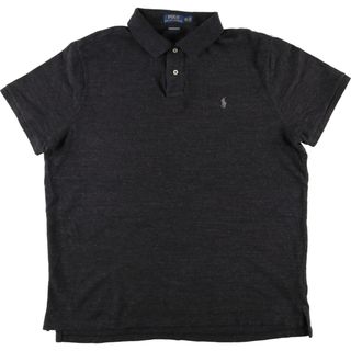 ラルフローレン(Ralph Lauren)の古着 ラルフローレン POLO RALPH LAUREN CUSTOM SLIM FIT 半袖 ポロシャツ メンズXXL /eaa438658(ポロシャツ)