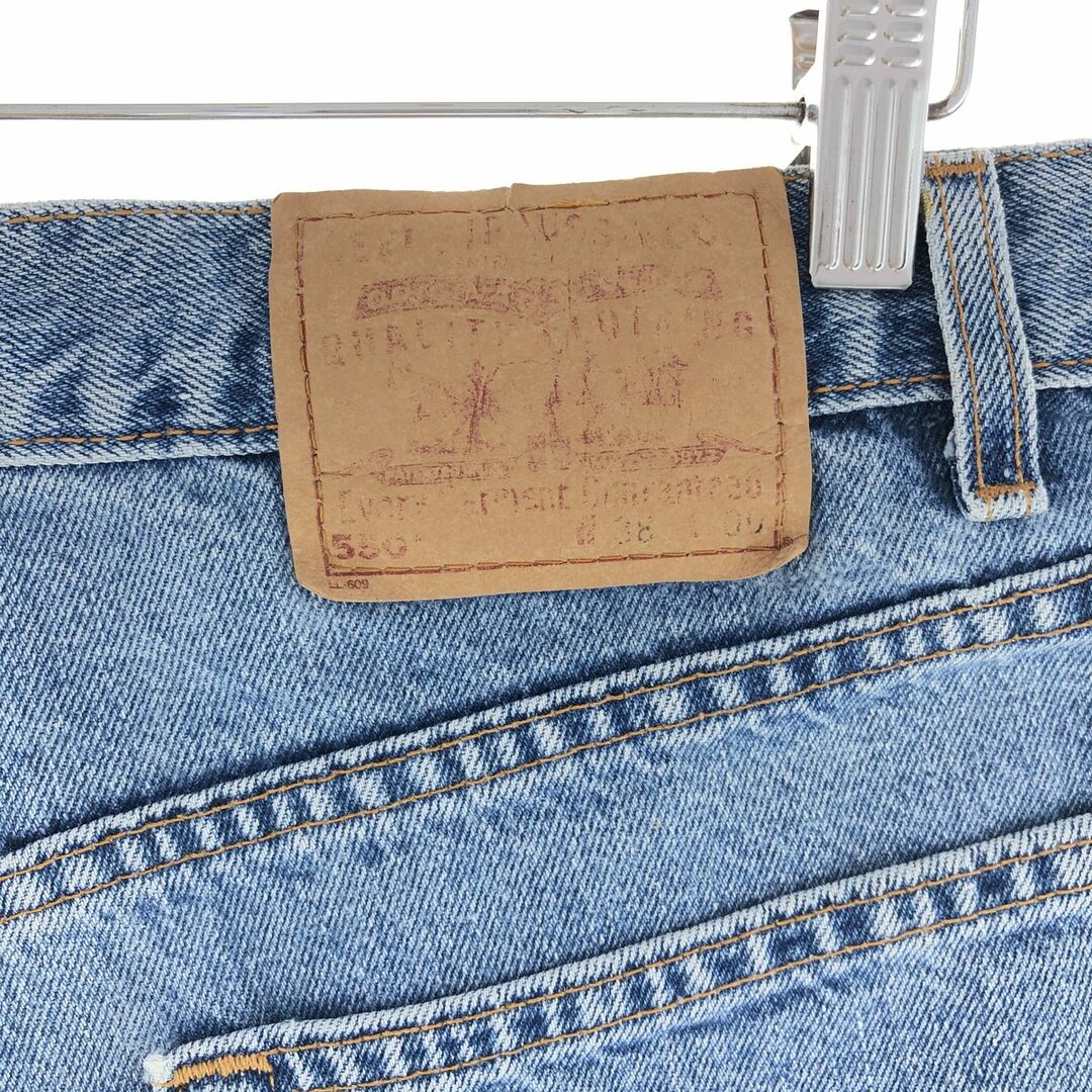 Levi's(リーバイス)の古着 00年代 リーバイス Levi's 550 RELAXED FIT デニムショーツ ハーフパンツ USA製 メンズw37 /eaa382475 メンズのパンツ(ショートパンツ)の商品写真