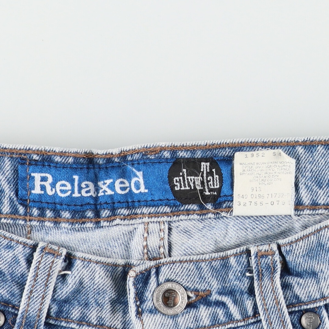 Levi's(リーバイス)の古着 90年代 リーバイス Levi's SILVER TAB シルバータブ RELAXED デニムショーツ ショートパンツ USA製 メンズw30 /eaa382476 メンズのパンツ(ショートパンツ)の商品写真