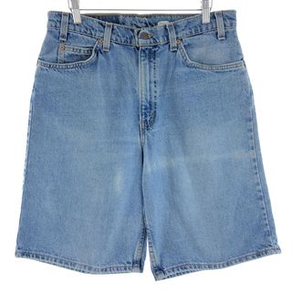 リーバイス(Levi's)の古着 90年代 リーバイス Levi's 560 LOOSE FIT デニムショーツ ハーフパンツ USA製 メンズw32 ヴィンテージ /eaa382495(ショートパンツ)