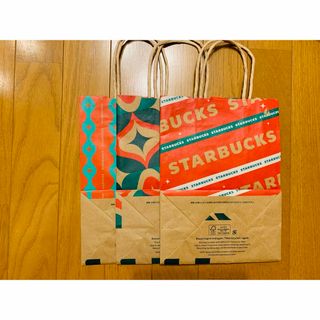 スターバックス(Starbucks)のスターバックス　紙袋　3枚　まとめ売り(ショップ袋)