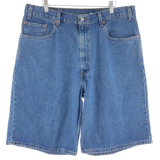 リーバイス(Levi's)の古着 00年代 リーバイス Levi's 560 LOOSE FIT デニムショーツ ハーフパンツ メンズw37 /eaa382503(ショートパンツ)