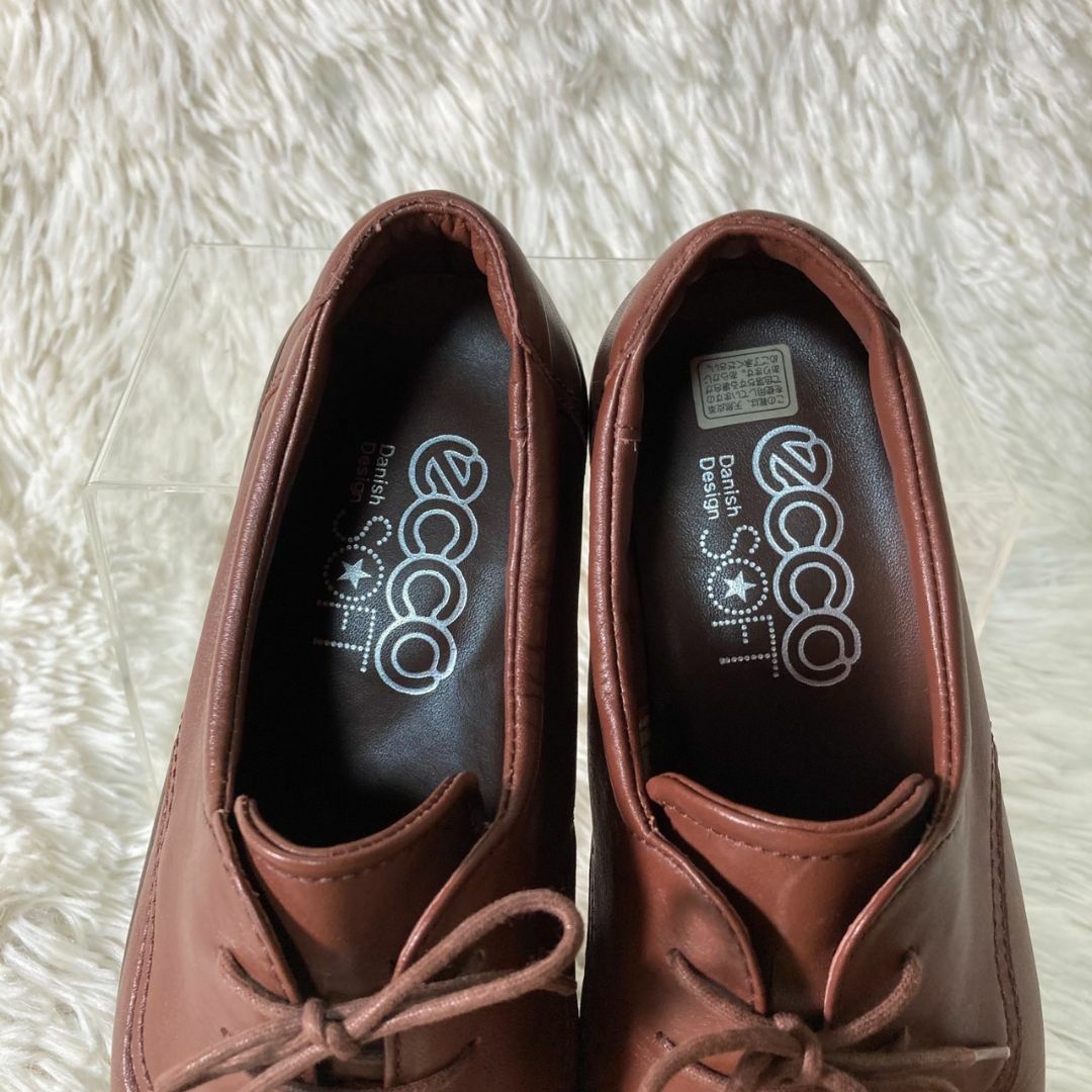 ECCO - ほぼ未使用 ecco soft エコー レザー ウォーキング ECCO - ほぼ未使用 ecco soft エコー レザー ウォーキング