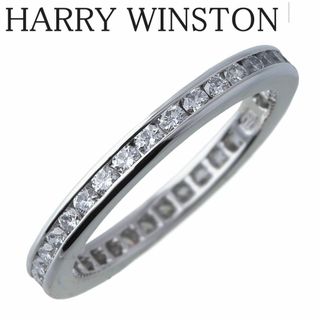 ハリーウィンストン(HARRY WINSTON)のハリーウィンストン フルエタニティ ダイヤ リング ラウンド チャネルセット 12号 幅2.4mm PT950 箱 新品仕上げ済 HARRY WINSTON【16448】(リング(指輪))