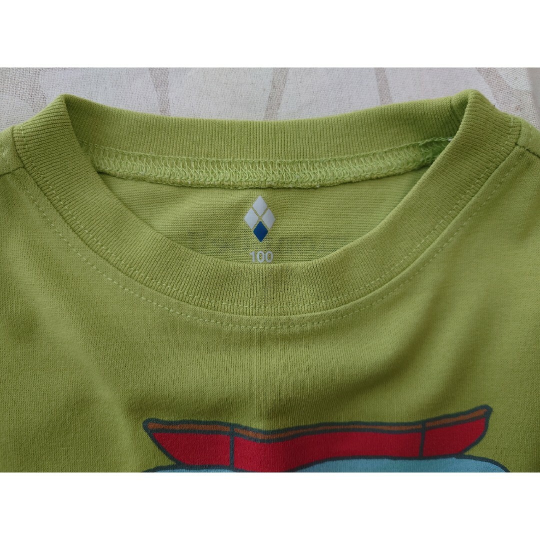 mont bell(モンベル)のmont-bell ★Tシャツ１枚　100cm キッズ/ベビー/マタニティのキッズ服女の子用(90cm~)(Tシャツ/カットソー)の商品写真