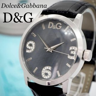 ドルチェアンドガッバーナ(DOLCE&GABBANA)の421 ドルチェ＆ガッバーナ時計 メンズ腕時計 ドルガバ 新品ベルト ブラック(腕時計(アナログ))