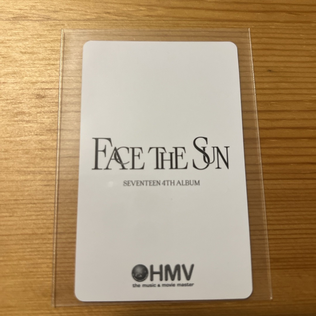 SEVENTEEN(セブンティーン)のSEVENTEEN face the sun HMV特典 ジョンハン エンタメ/ホビーのCD(K-POP/アジア)の商品写真