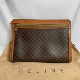 セリーヌ(celine)の美品　セリーヌ　マカダム　セカンドバッグ　クラッチバッグ(クラッチバッグ)