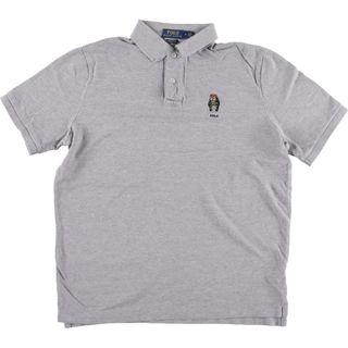 ラルフローレン(Ralph Lauren)の古着 ラルフローレン Ralph Lauren POLO RALPH LAUREN CLASSIC FIT ポロベア 半袖 ポロシャツ メンズM /eaa436823(ポロシャツ)