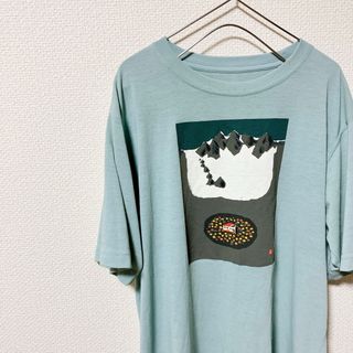 mont bell - mont-bell モンベル メンズ 半袖Tシャツ デカプリントT