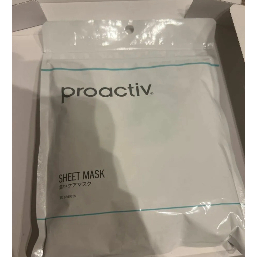 proactiv(プロアクティブ)のプロアクティブ 集中ケアマスク 1袋(10枚)  コスメ/美容のスキンケア/基礎化粧品(パック/フェイスマスク)の商品写真