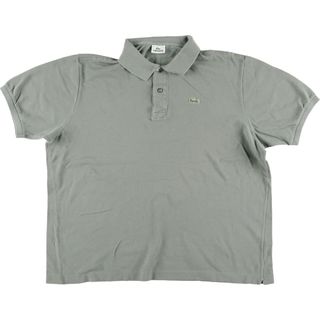 ラコステ(LACOSTE)の古着 ラコステ LACOSTE 半袖 ポロシャツ 8 メンズXXL /eaa438668(ポロシャツ)