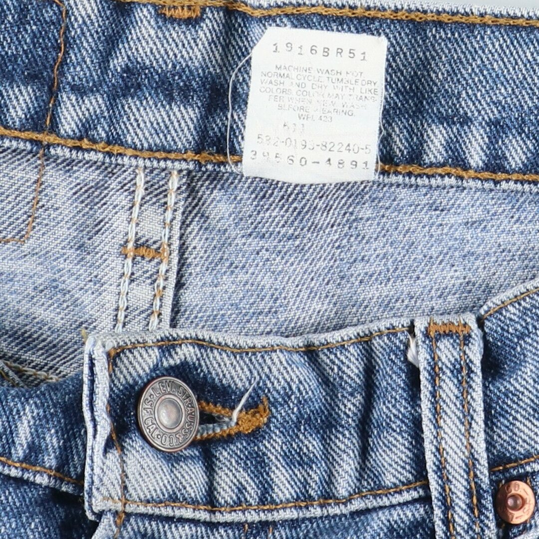 Levi's(リーバイス)の古着 90年代 リーバイス Levi's 560 デニムショーツ ハーフパンツ USA製 メンズw34 ヴィンテージ /eaa382440 メンズのパンツ(ショートパンツ)の商品写真