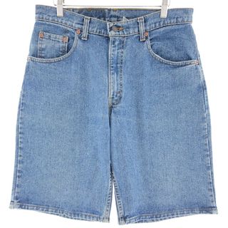 リーバイス(Levi's)の古着 90年代 リーバイス Levi's 560 デニムショーツ ハーフパンツ USA製 メンズw34 ヴィンテージ /eaa382440(ショートパンツ)