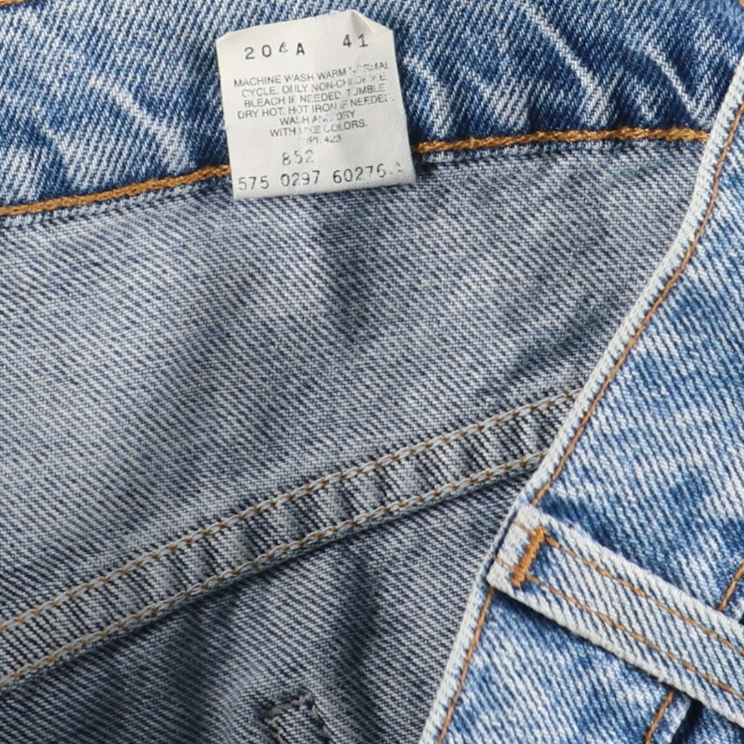 Levi's(リーバイス)の古着 90年代 リーバイス Levi's 550 RELAXED FIT デニムショーツ ハーフパンツ USA製 メンズw32 ヴィンテージ /eaa382443 メンズのパンツ(ショートパンツ)の商品写真