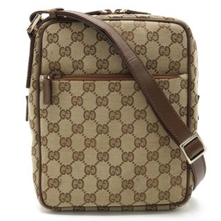 グッチ(Gucci)のグッチ GGキャンバス ショルダーバッグ 斜め掛け （12390419）(ショルダーバッグ)