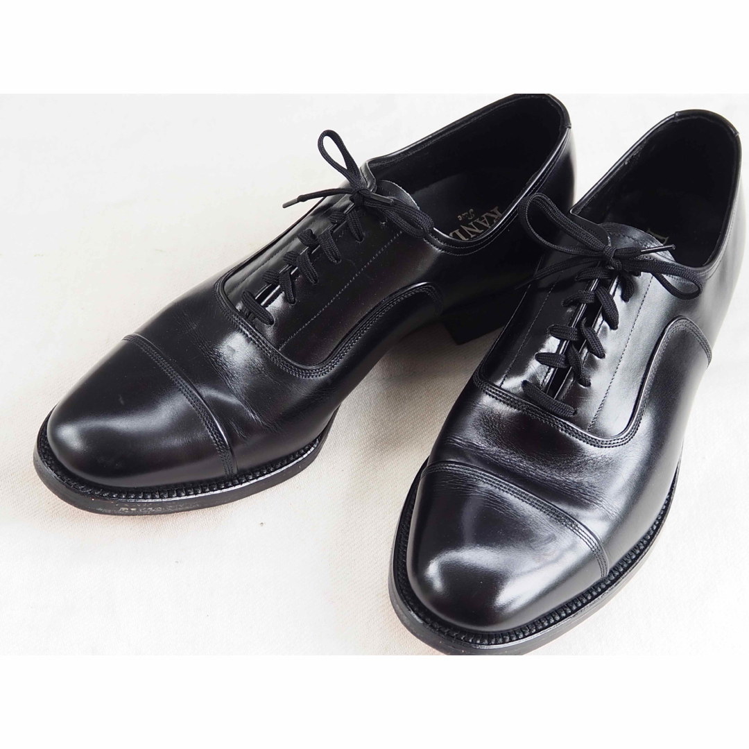 Allen Edmonds(アレンエドモンズ)の60s The Rand Black Straight Dress shoes メンズの靴/シューズ(ドレス/ビジネス)の商品写真