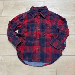 ベビーギャップ(babyGAP)のBabyGap チェック　シャツ　トップス 100cm(Tシャツ/カットソー)