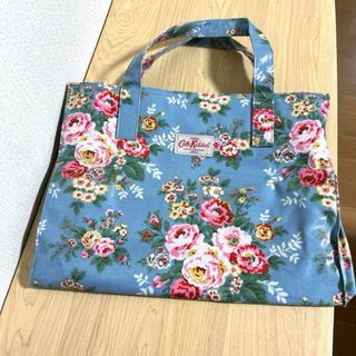 キャスキッドソン(Cath Kidston)の最終値下げ❣️CathKidston バッグ　水色　花柄　フラワー(ハンドバッグ)