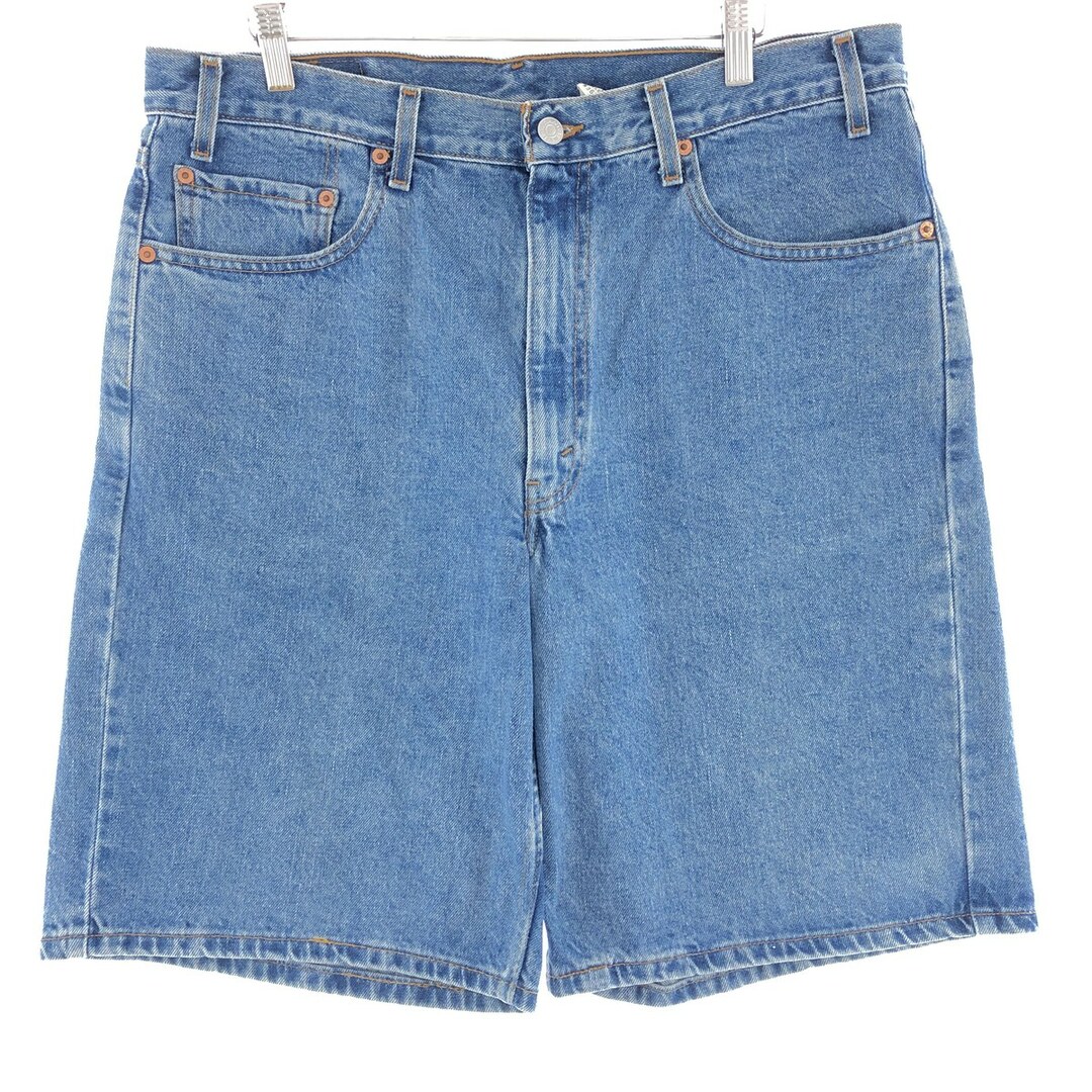 Levi's(リーバイス)の古着 00年代 リーバイス Levi's 550 RELAXED FIT デニムショーツ ハーフパンツ メンズw36 /eaa382428 メンズのパンツ(ショートパンツ)の商品写真