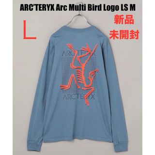 アークテリクス(ARC'TERYX)のARC’TERYX アークテリクス マルチバードロゴ ロングTシャツ  L(Tシャツ/カットソー(七分/長袖))