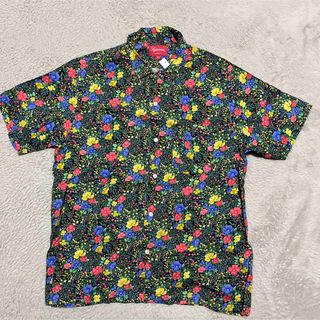 Supreme - 19ss Supreme  Floral Rayon Shirt 花　シャツ　M