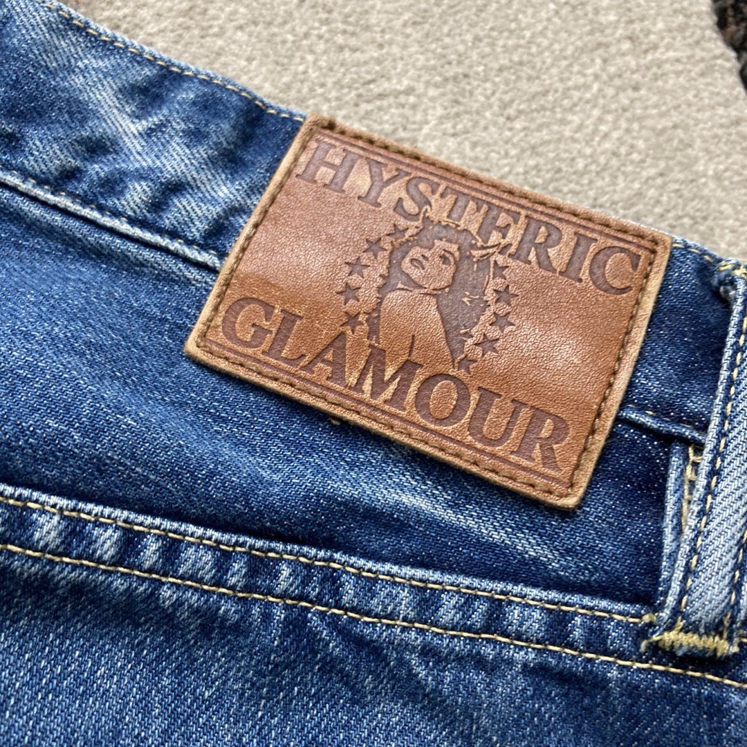 HYSTERIC GLAMOUR(ヒステリックグラマー)の【送料無料】HYSTERIC GLAMOUR RSM 加工　デニム　ジーンズ メンズのパンツ(デニム/ジーンズ)の商品写真