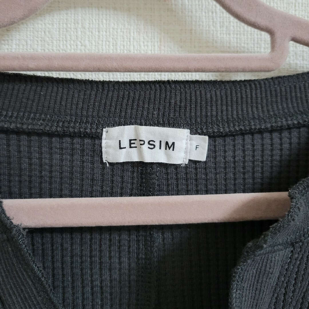 LEPSIM(レプシィム)の【LEPSIM】カラーワッフルプルオーバー レディースのトップス(カットソー(長袖/七分))の商品写真