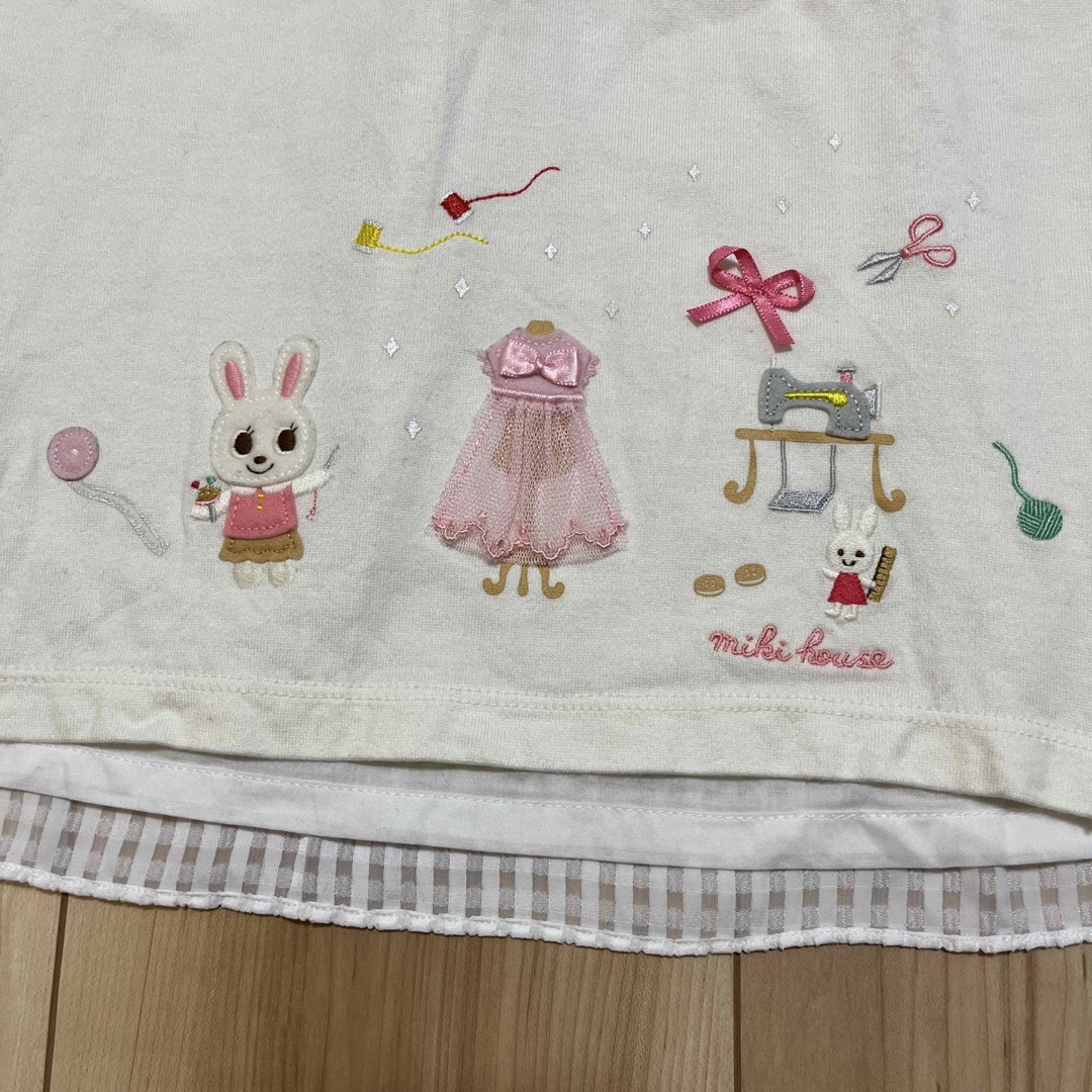 mikihouse(ミキハウス)のミキハウス　うさこ　長袖Tシャツ　120 キッズ/ベビー/マタニティのキッズ服女の子用(90cm~)(Tシャツ/カットソー)の商品写真