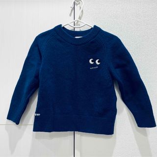 UNIQLO - 値下げ　アニヤ　ユニクロ　セーター　ネイビー　110 キッズ　ベビー