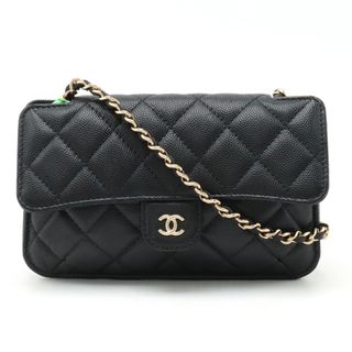 CHANEL - シャネル マトラッセ キャビアスキン ココマーク （12400591）