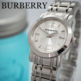 バーバリー(BURBERRY)の276【美品】バーバリー時計　箱付き レディース腕時計 ノバチェック デイト付き(腕時計)