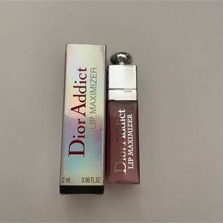 ディオール(Dior)のディオール　アディクトリップ　マキシマイザー　001 ピンク　ミニ(リップグロス)