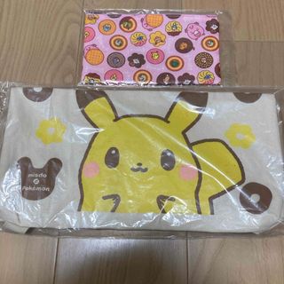 ポケモン(ポケモン)のミスド　ポケモン　トートバッグ　ポーチ　セット(トートバッグ)