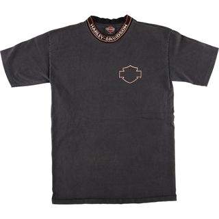 ハーレーダビッドソン(Harley Davidson)の古着 90年代 ハーレーダビッドソン Harley-Davidson モーターサイクル バイクTシャツ USA製 メンズL ヴィンテージ /eaa436335(Tシャツ/カットソー(半袖/袖なし))