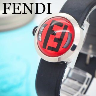 フェンディ(FENDI)の165 FENDI フェンディ　レディース腕時計 ブースラ ドーム型 ブラック(腕時計)