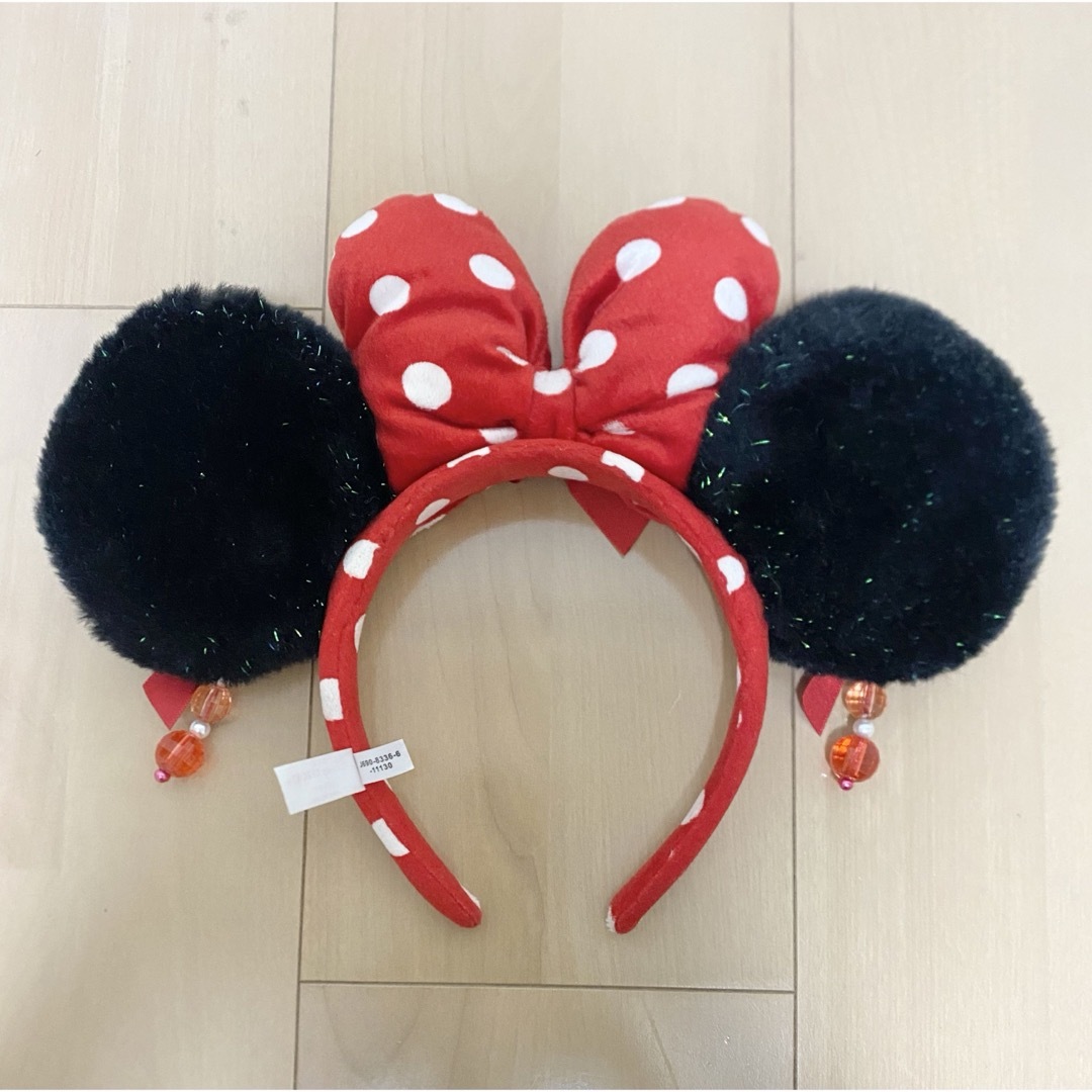 Disney(ディズニー)のディズニー　カチューシャ ミニー　ドット レディースのヘアアクセサリー(カチューシャ)の商品写真