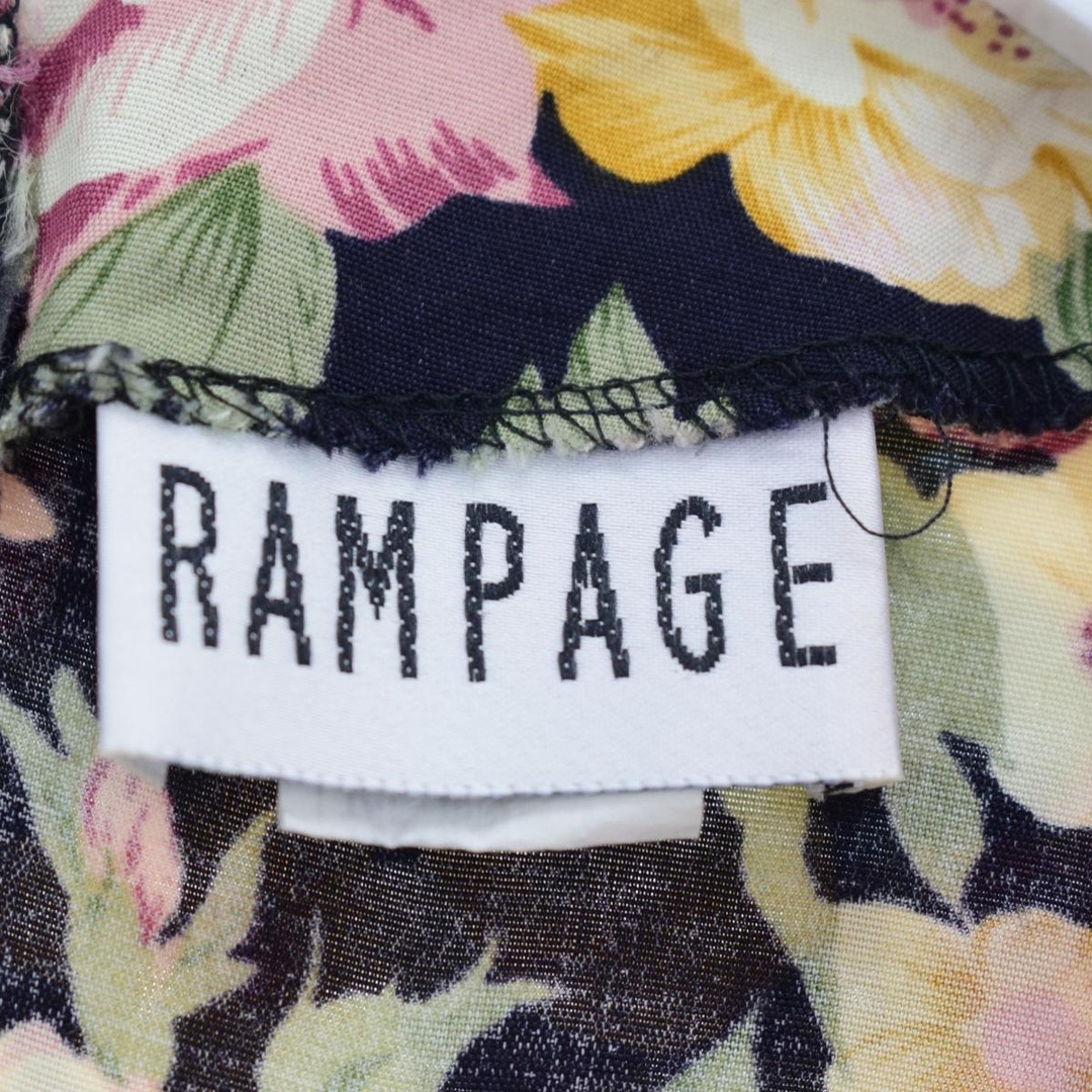 古着 RAMPAGE 花柄 オールインワン つなぎ USA製 レディースXS /eaa387358 レディースのワンピース(その他)の商品写真