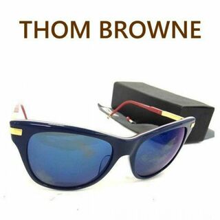 トムブラウン(THOM BROWNE)のTHOM BROWNE トムブラウン サングラス ブルー系×レッド系 4013(サングラス/メガネ)