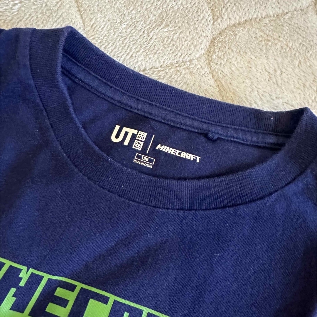UNIQLO(ユニクロ)のUNIQLO マイクラ コラボT キッズ/ベビー/マタニティのキッズ服男の子用(90cm~)(Tシャツ/カットソー)の商品写真