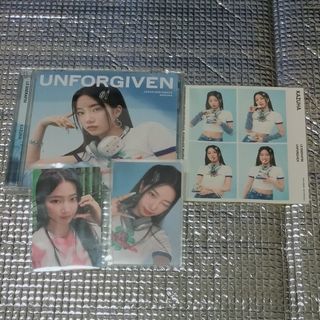 ルセラフィム(LE SSERAFIM)のLE SSERAFIM CD UNFORGIVEN　KAZUHA盤　トレカあり(K-POP/アジア)