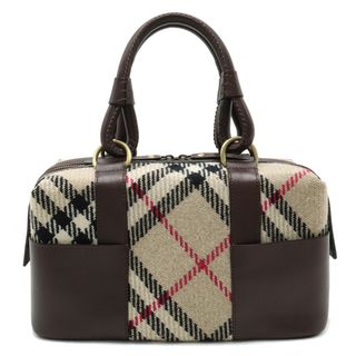 バーバリー(BURBERRY)のバーバリー ノバチェック チェック柄 ミニボストン （12400550）(ハンドバッグ)